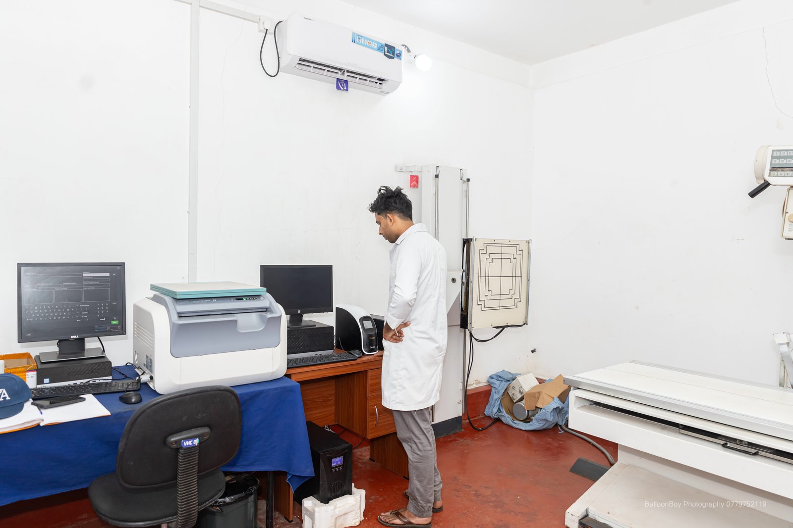 Patient Undergoing Scan